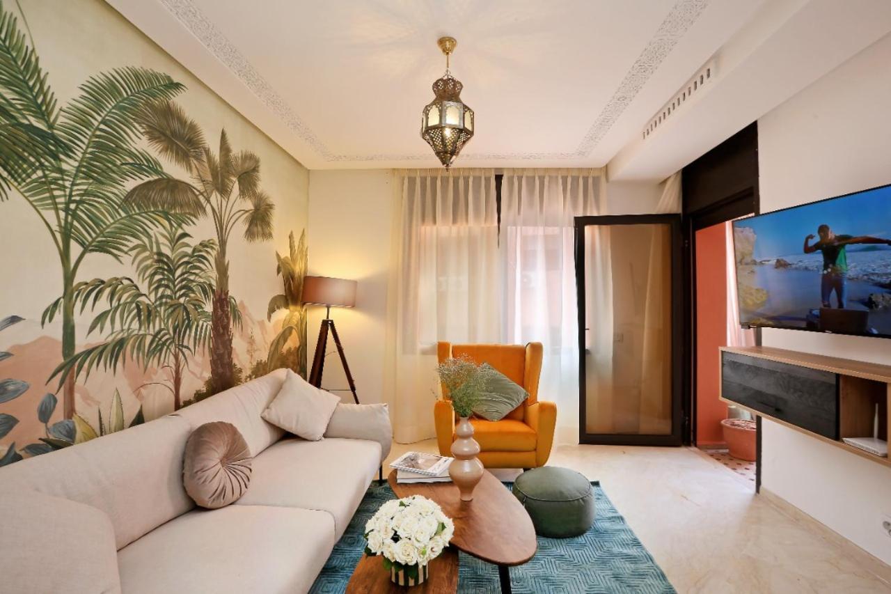 Appartement Moderne En City Center Marrakech-Gueliz Marrakesh Exterior foto