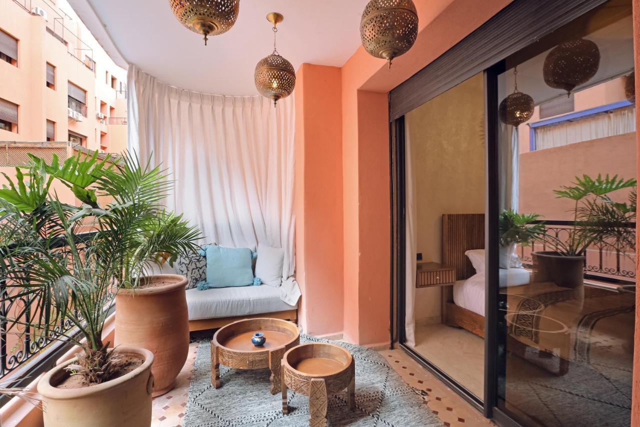 Appartement Moderne En City Center Marrakech-Gueliz Marrakesh Exterior foto