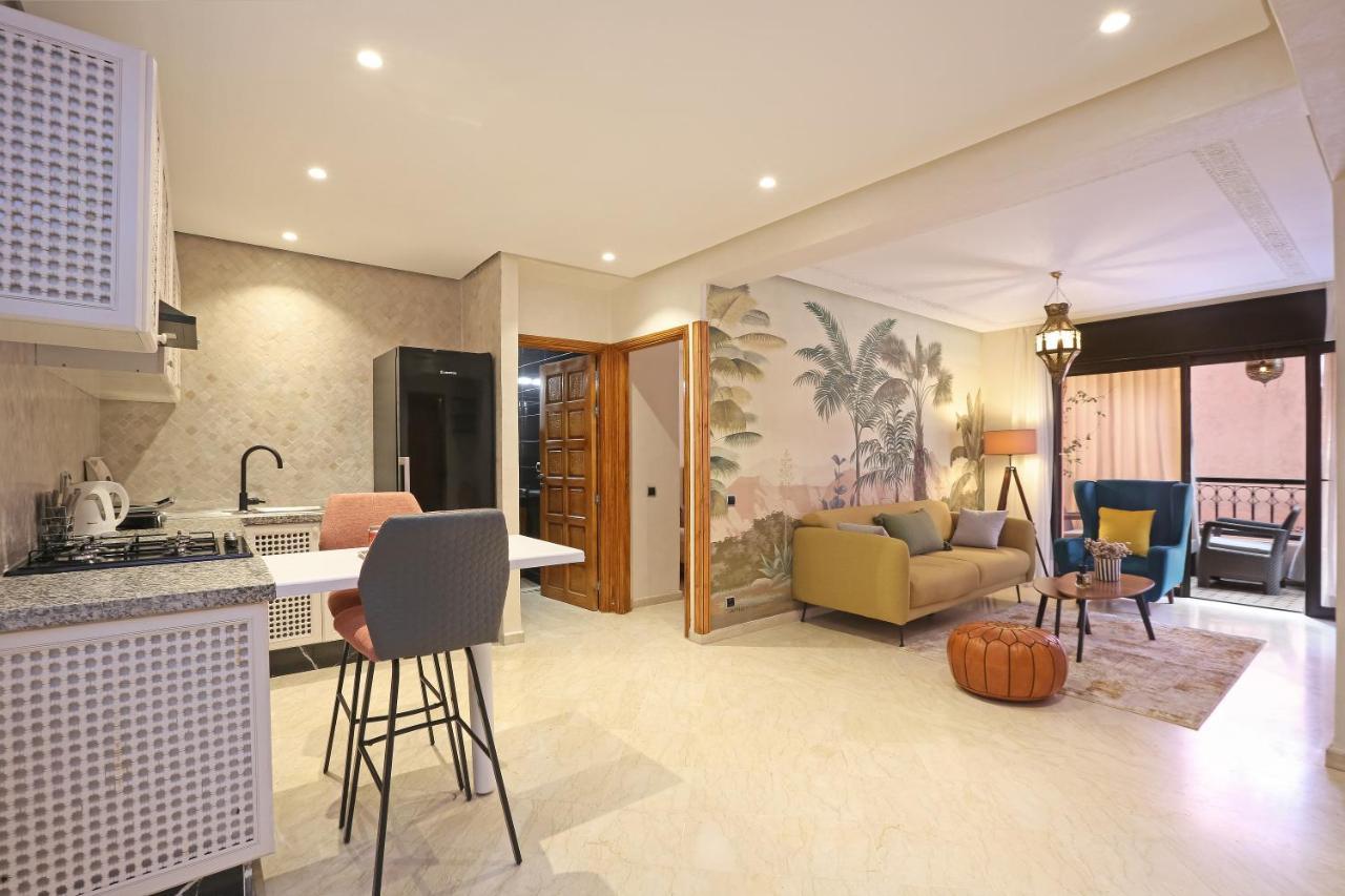 Appartement Moderne En City Center Marrakech-Gueliz Marrakesh Exterior foto
