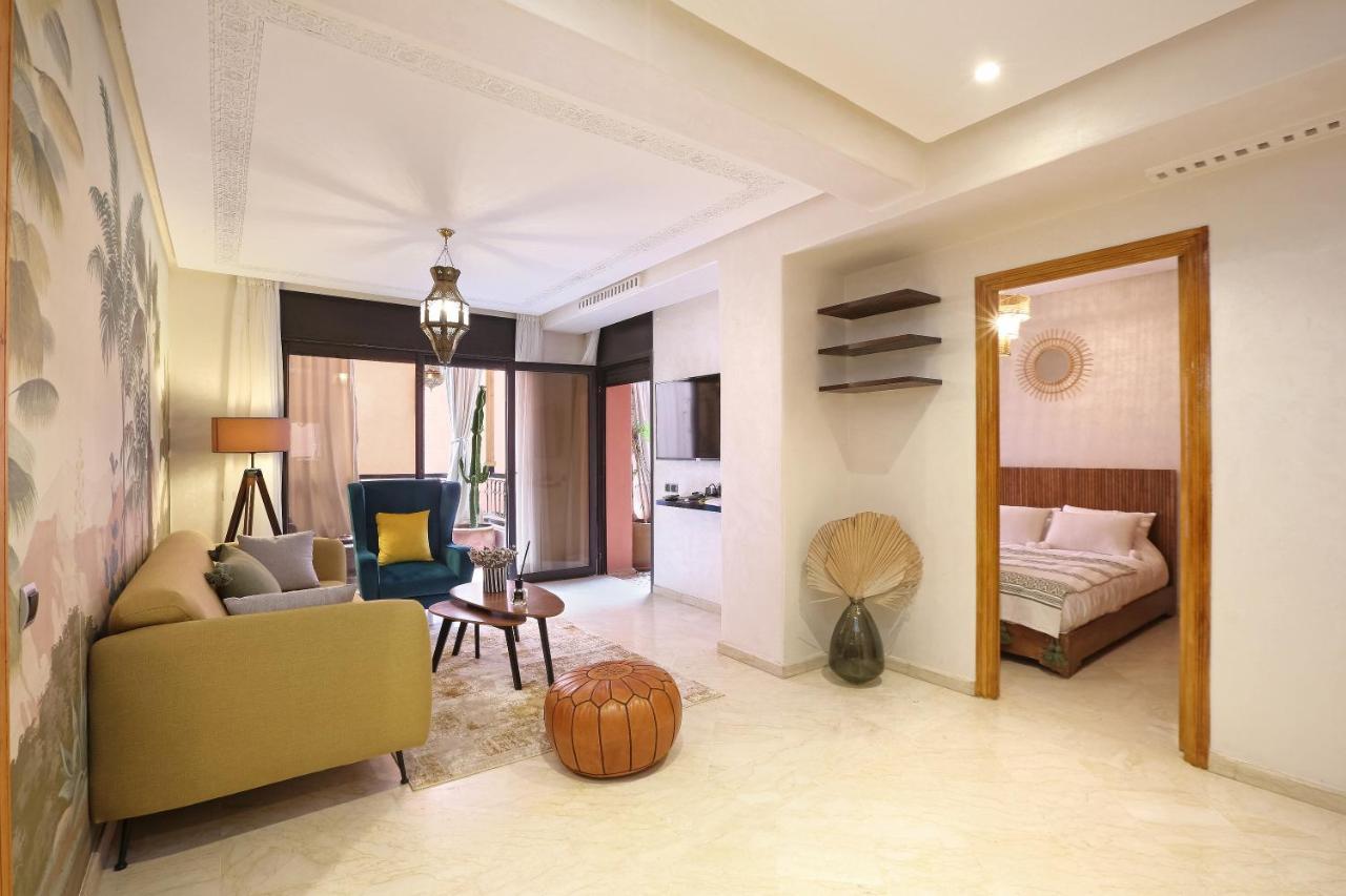 Appartement Moderne En City Center Marrakech-Gueliz Marrakesh Exterior foto
