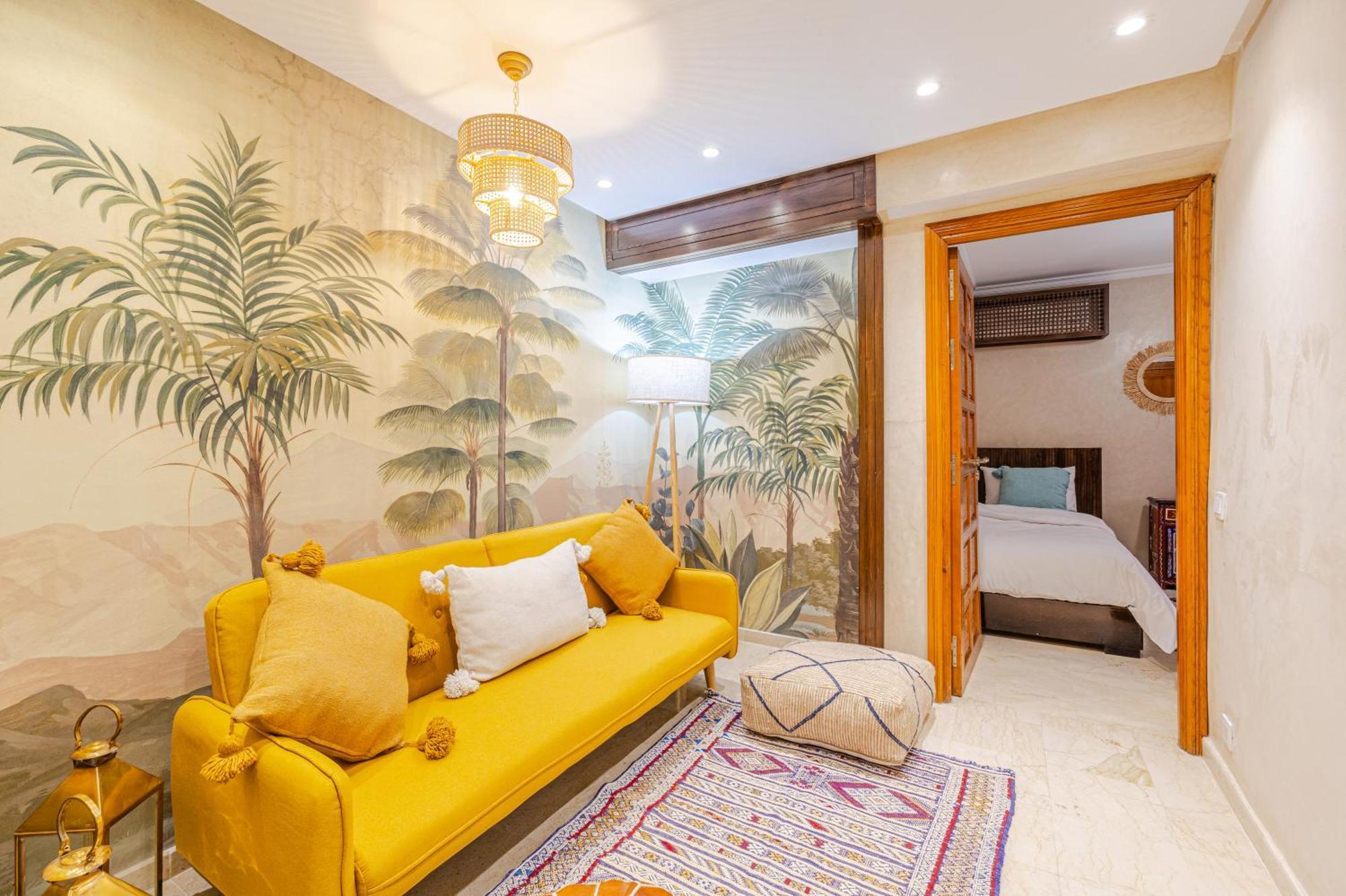 Appartement Moderne En City Center Marrakech-Gueliz Marrakesh Exterior foto