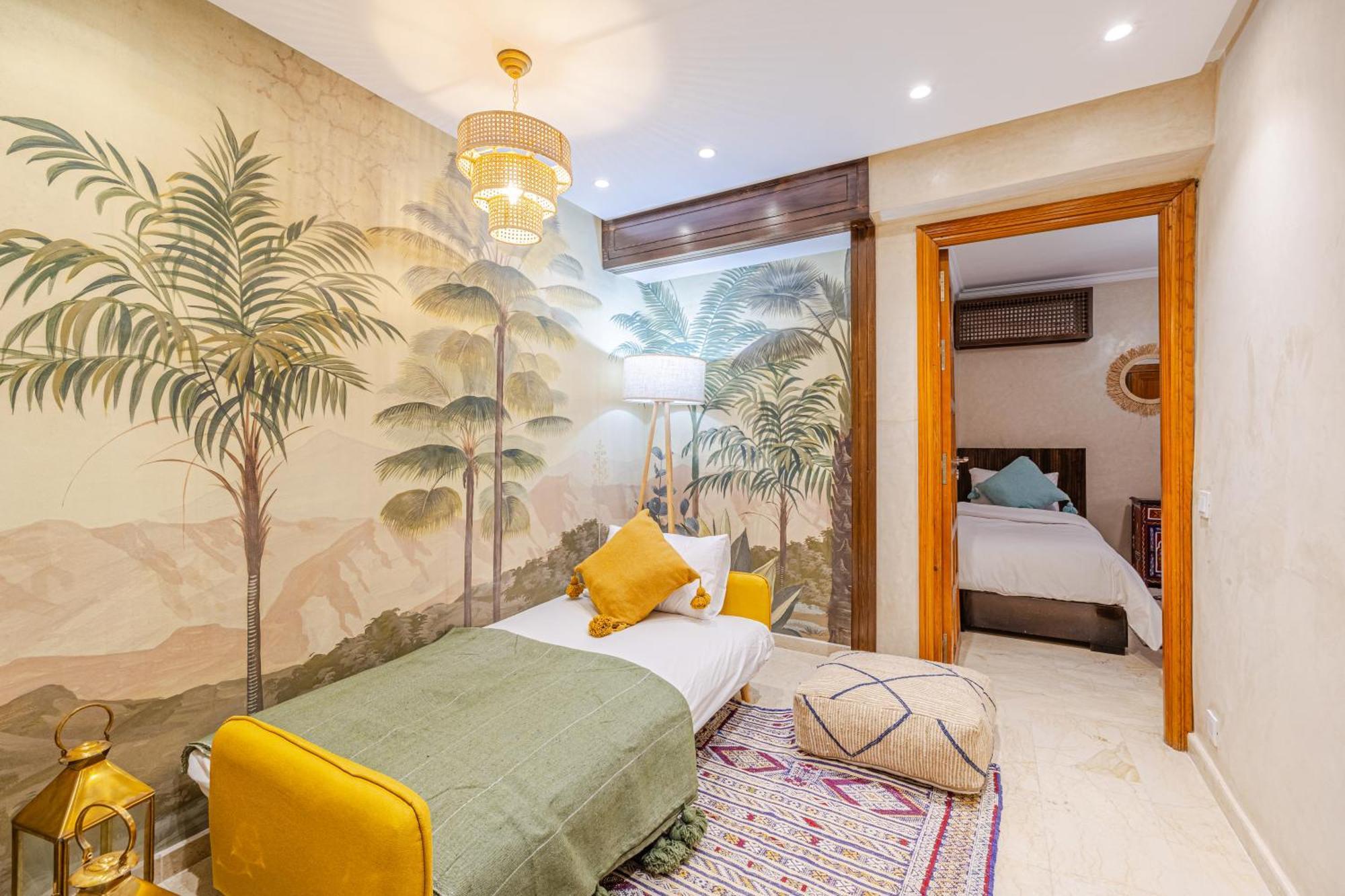 Appartement Moderne En City Center Marrakech-Gueliz Marrakesh Exterior foto