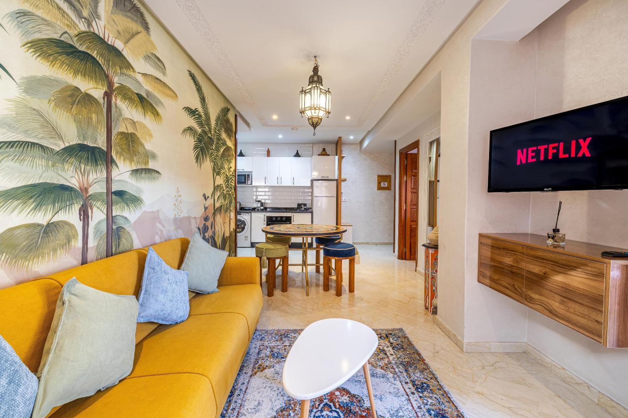 Appartement Moderne En City Center Marrakech-Gueliz Marrakesh Exterior foto